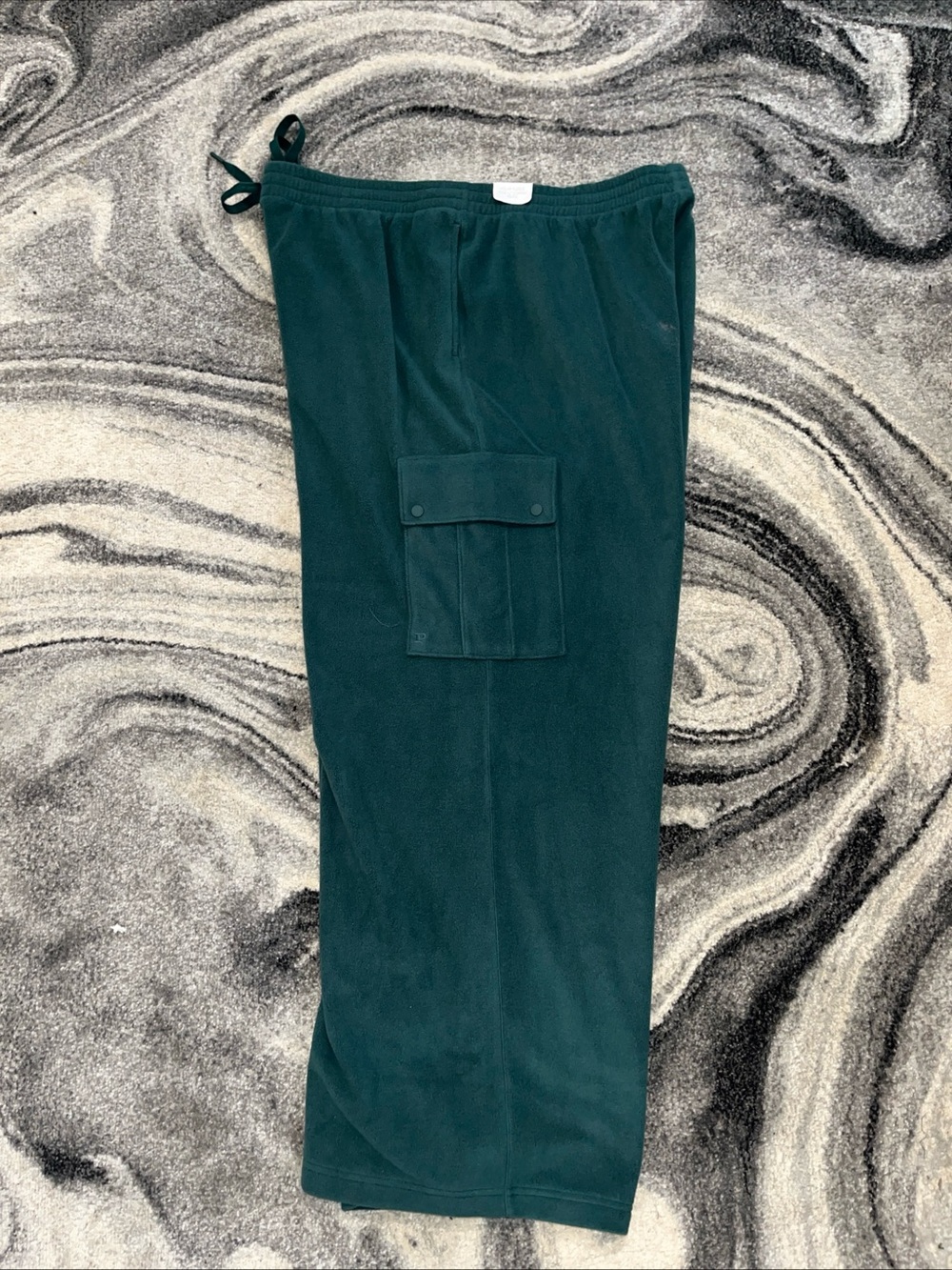 New Victorias Secret Pink Joggers (XXL) Green Cargo  Sweatpants Wide Leg Pants